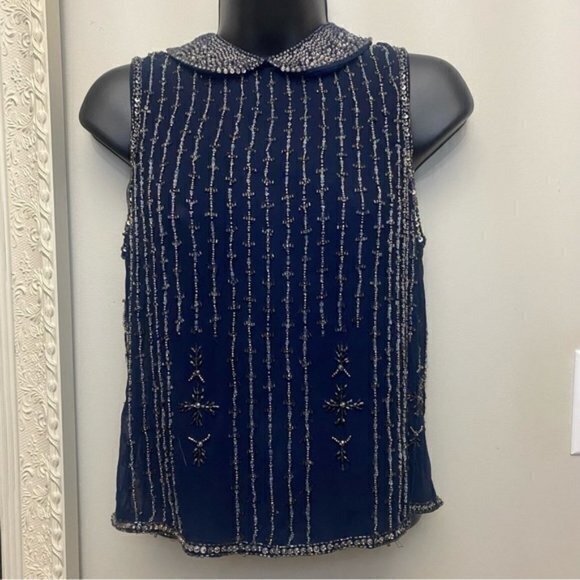 Zara Beaded Top - Picture 1 of 8